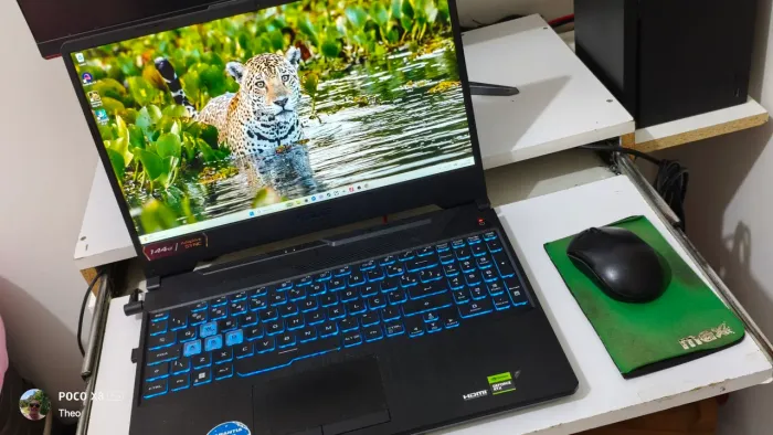 Notebook Asus Tuf Gaming A15 + Ryzen 7 + RTX 3050