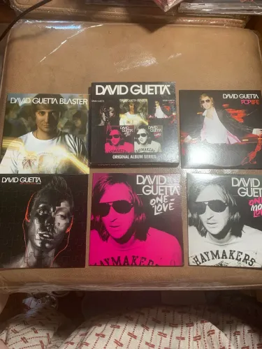 CDS David Guetta original séries- 5 cds colecionador