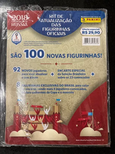 Figurinhas Copa 2018 Rússia - Atualização 