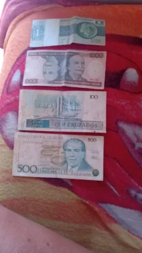 Cédulas antigas conservada