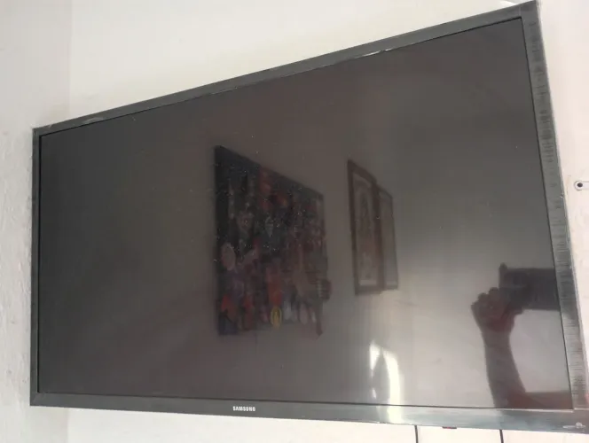 tv Samsung 43 polegadas usada com defeito 