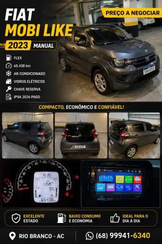 Fiat Mobi Like 1.0 Fire Flex 5P. 2023