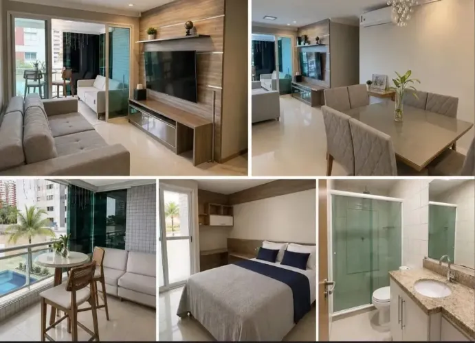 APARTAMENTO MOBILIADO PARA LOCAÇÃO | CONDOMÍNIO TOPÁZIO