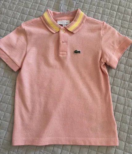 Polo rosa Lacoste