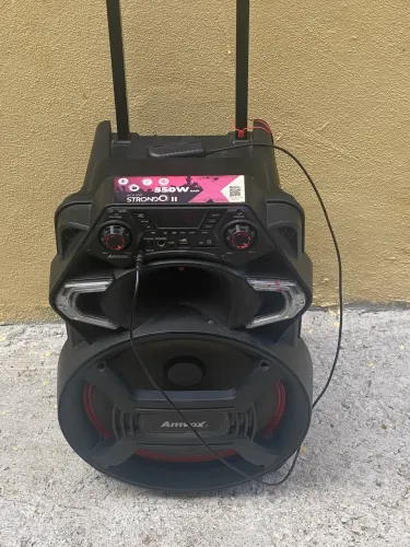 Caixa de som 550w amvox
