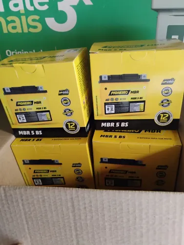 Vendo Bateria Pioneira de Moto 5 amperes 