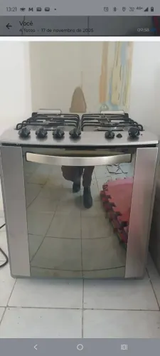 Fogão 4 Bocas: Electrolux 4 Bocas Inox (Linha 52S / 52SX)