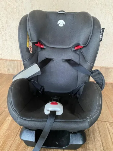 Cadeira de Carro Infantil com Isofix e regulagem de ajustes, Preto, Marca Litet, 0 - 36 Kg