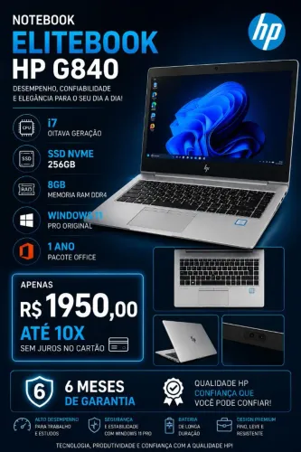 NOTEBOOK ELITEBOOK HP G840