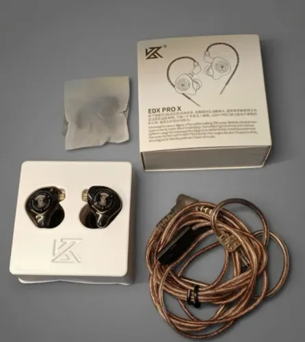 Fone KZ EDX PRO X c/ Microfone (NOVO)