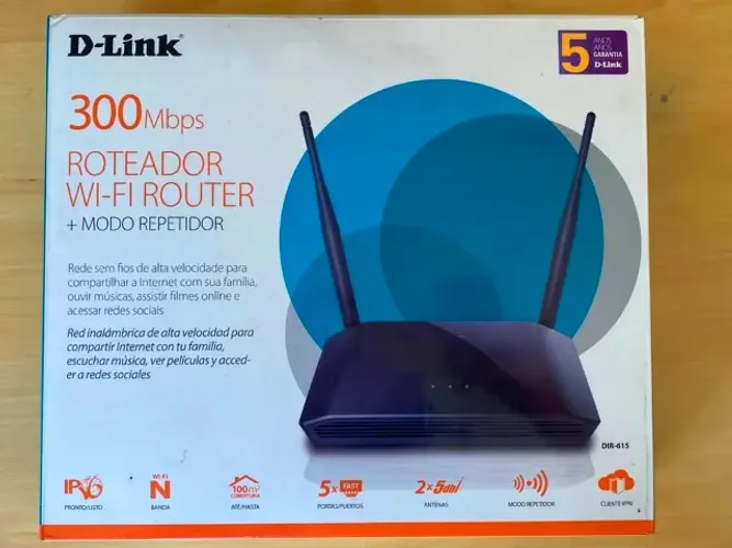 Modem Roteador Wi-Fi + Modo de Repetidor D-Link 5G