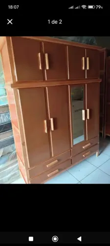 Guarda roupa novo duplex 4 portas faço entrega 1600.. peço que somente interessados 