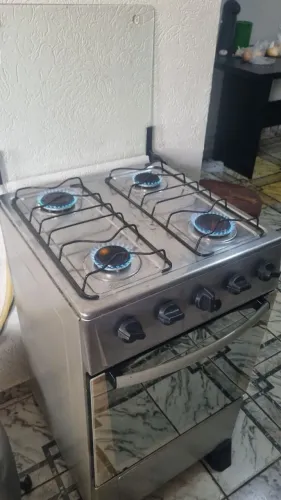 Fogão Atlas 4 bocas funcionando perfeitamente acendimento elétrico valor $299 reais