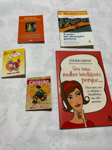 Com o 5 livrinhos variados