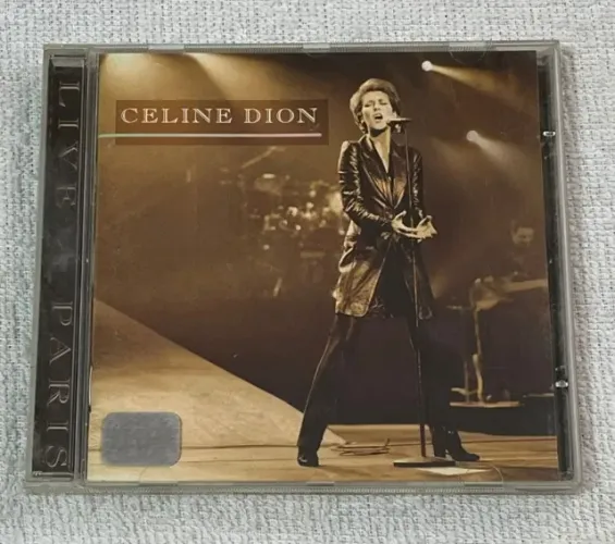 CD Celine Dion - Live Paris
