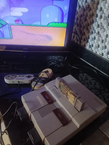 Super Nintendo sem áudio