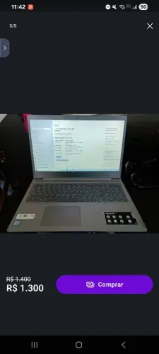 Notebook lenovo