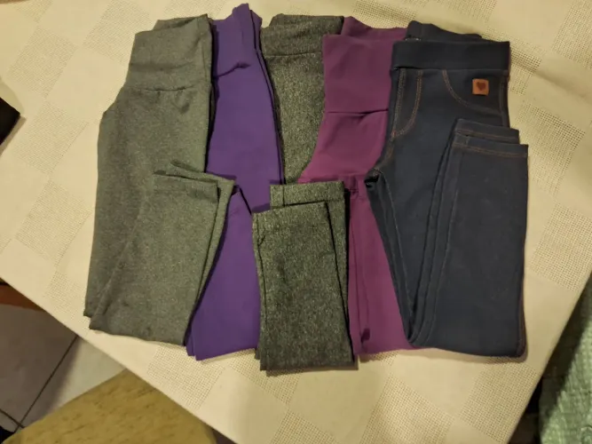 10 Leggings tamanho 6