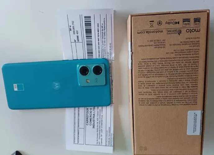 Smartphone Motorola Edge 40 Neo 5G 256GB 8 RAM 50MP Ultra-Pixel AI Camera IP68 NFC Usado!