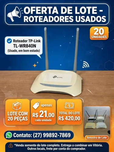 Roteador Tp-Link 840 - Lote (20 Unidades)