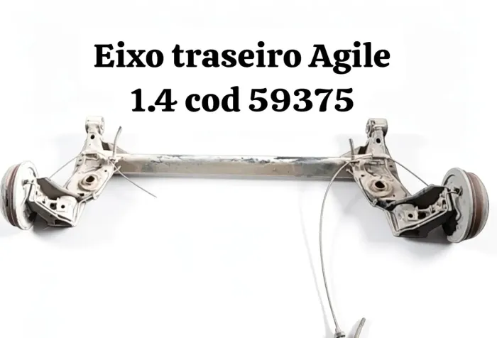 Eixo traseiro agile