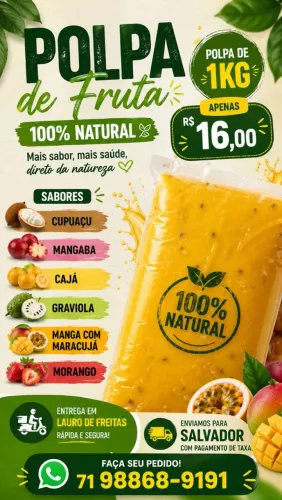 Polpa de frutas