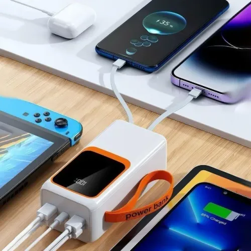 Carregador Portatil 30000mah Turbo - Entrega Grátis