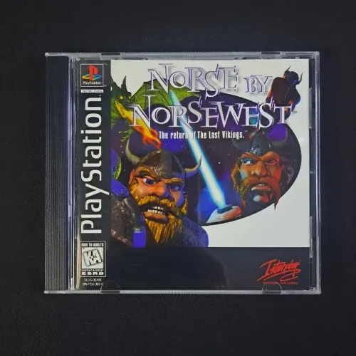 Norse By Norsewest The Return of the Lost Vikins Original Ps1 Americano The Lost Vikings 2