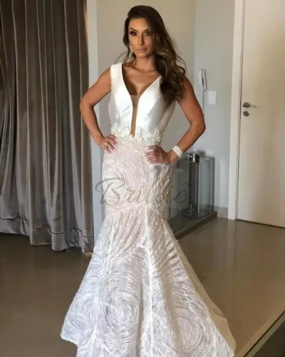 VESTIDO BRANCO SEREIA NOIVA