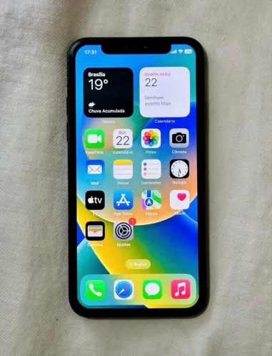iphone x preto 256gb
