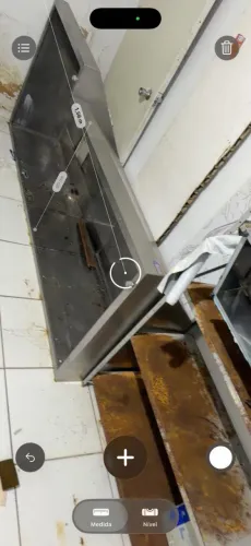 Coifa Industrial Inox 2,54 metros