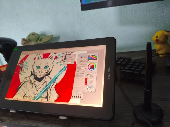 mesa digitalizadora huion kamvas 13 preta.