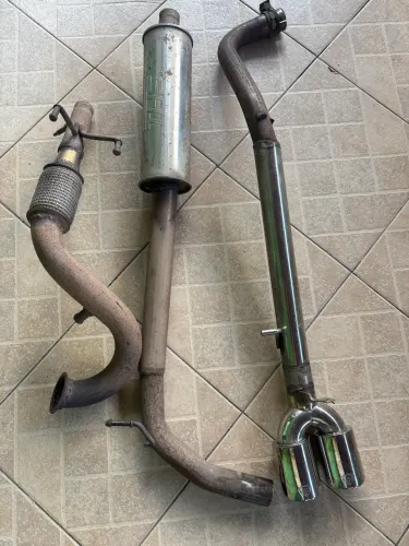 Escapamento + Downpipe up tsi