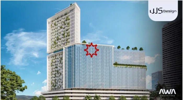 Lançamento! Lofts no WS Design, em frente ao shopping Caruaru, à venda com 25 m² a partir