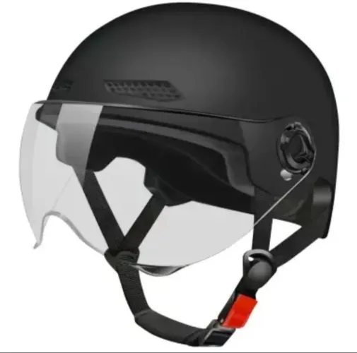 Capacete com viseira tamanho único adulto