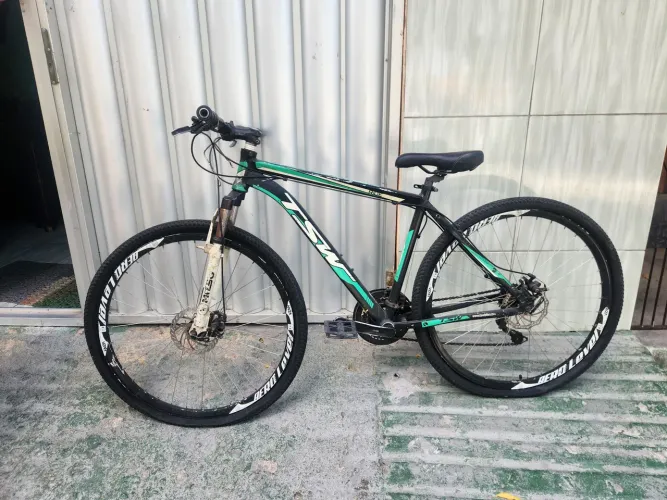 Bicicleta 21 marchas aro 29 com amortecedor