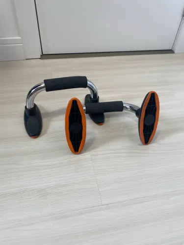 Apoio Flexão Hidrolight Apoio de Chão Push Up Antiderrapante Cromado