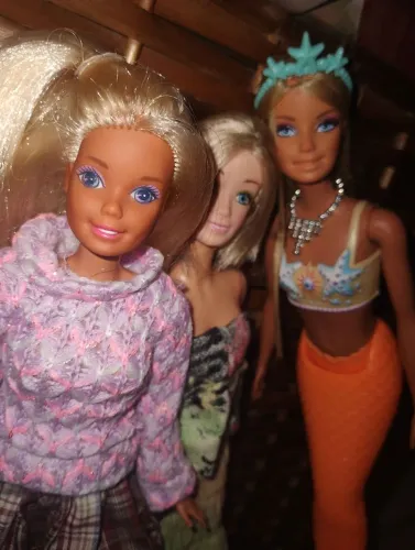 Lote de 3 boneca Barbies