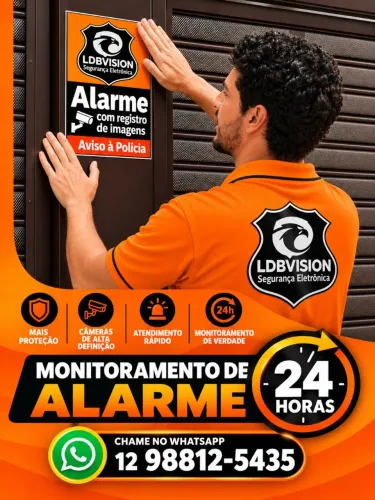 Alarme e câmera