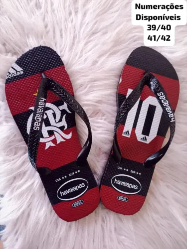 Sandalia do flamengo 