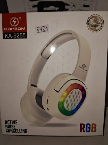 Fone de Ouvido Bluetooth RGB Kapbom KA-9255