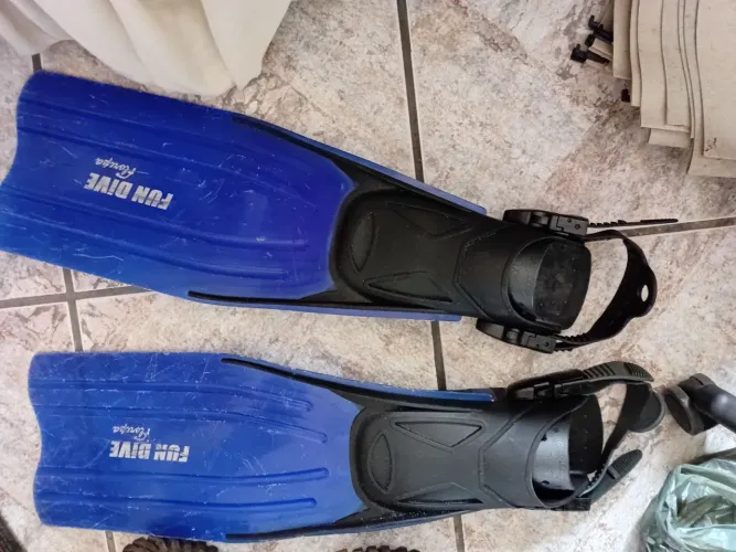 Nadadeira para mergulho fun dive florida l-xl