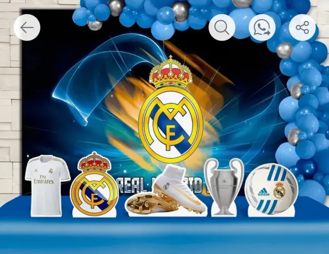 Kit festa Real Madrid
