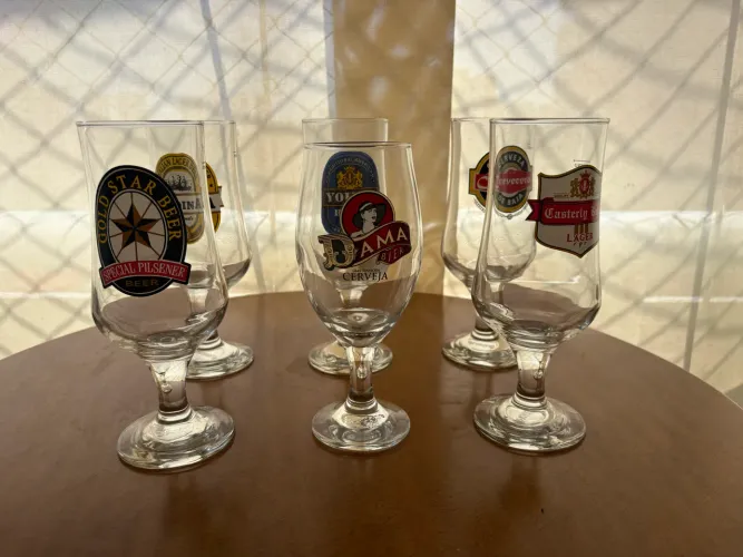 Conjunto 6 taças de cerveja