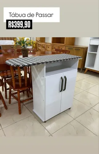 Super Oferta de Tábua de passar com Porta objetos