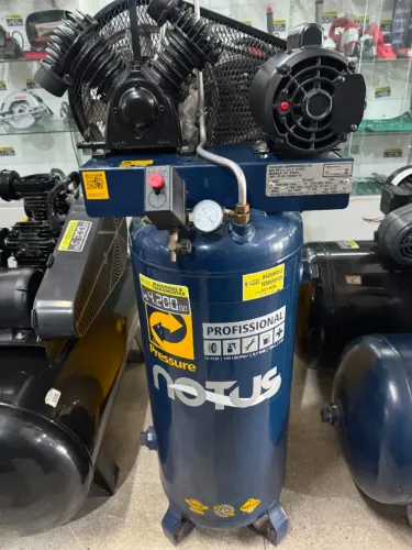 Compressor de Ar Vertical Pressure Notus 10/100V (Profissional)