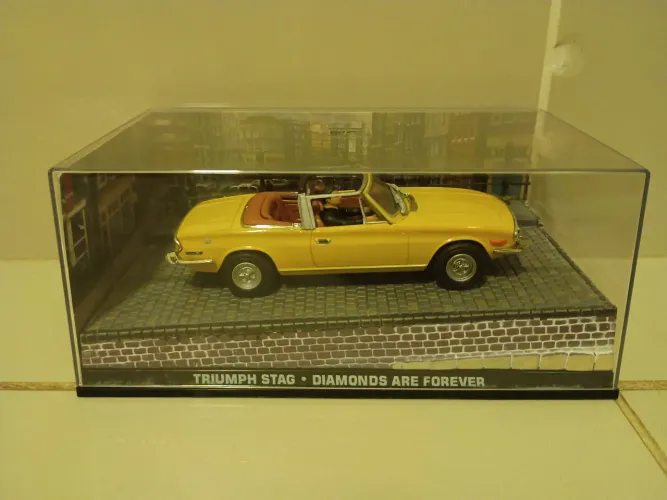 Miniatura Triumph stag diamonds are forever james bond 007 1:43