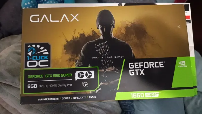 Placa GTX 1660 super 6gb Galax
