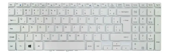 TECLADO P/ NOT  SAMSUNG NP300E5K EXPERT X41