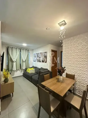 APARTAMENTO MOBILIADO NO PORTAL DOS IPÊS COM 2 DORMITORIOS E 1 VAGA EM CAJAMAR/SP